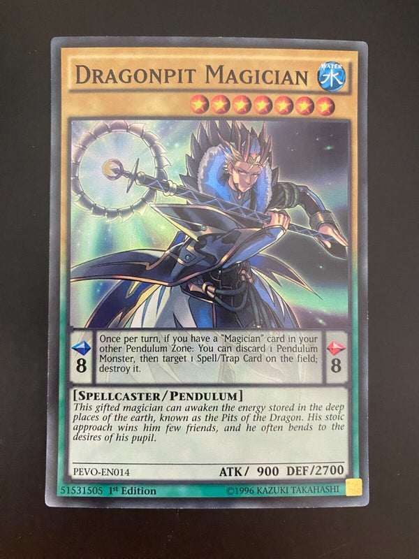 Yugioh Dragonpit Magician PEVO-EN014 1st Edition NM