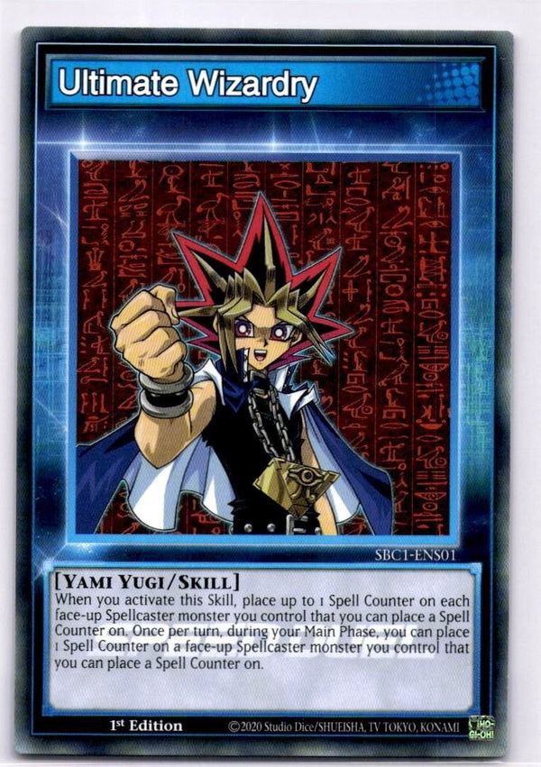 Yugioh Ultimate Wizardry SBC1-ENS01 Common 1st Edition NM
