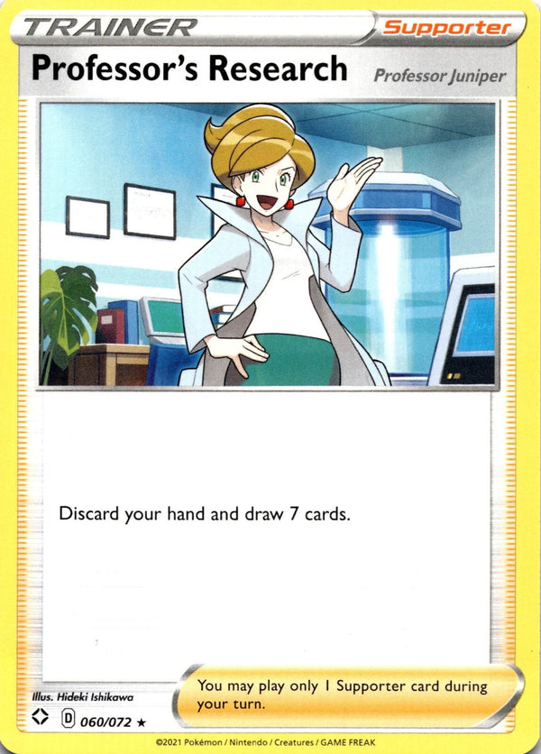 Pokemon Professor's Research 060/072 Shining Fates Non Holo NM