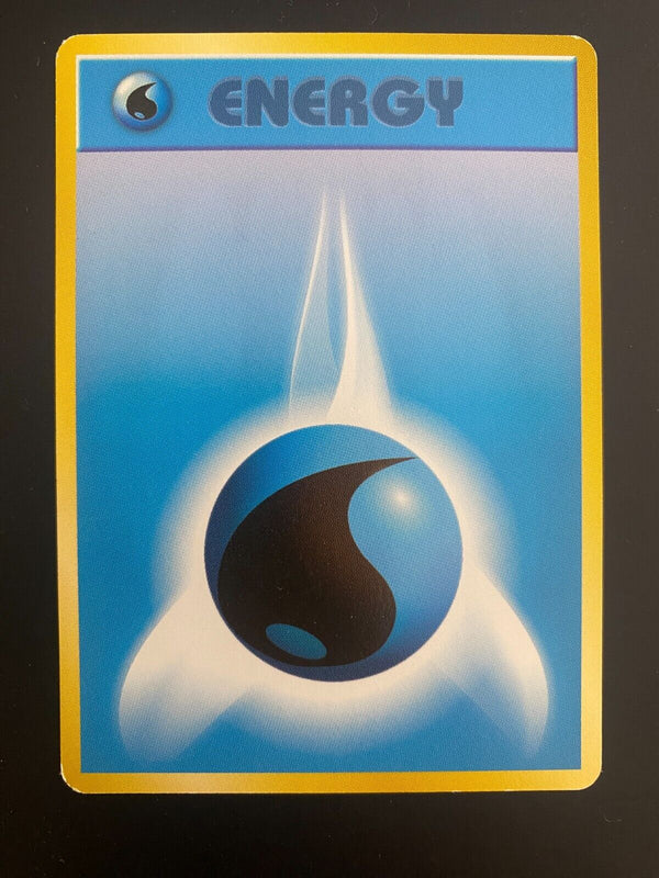 Pokemon Water Energy Japanese Base Set LP