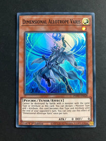 Yugioh Dimensional Allotrope Varis PHHY-EN028 Super Rare 1st Edition NM