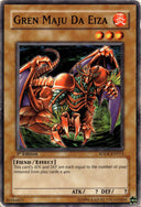Yugioh Gren Maju Da Eiza SDDE-EN013 Common 1st Edition DAMAGED