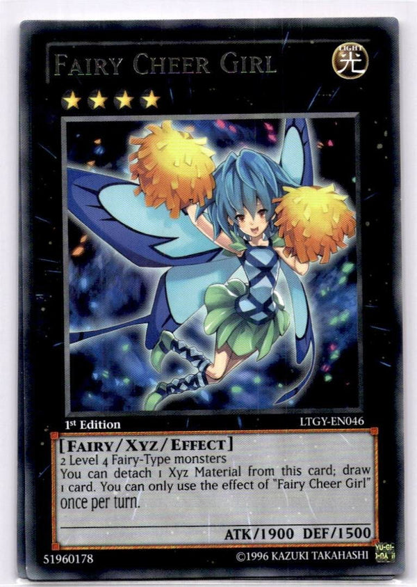 Yugioh Fairy Cheer Girl LTGY-EN046 Rare 1st/unl Edition VLP/NM