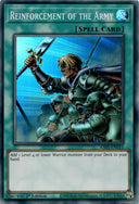 Yugioh Reinforcement of the Army RA01-EN051 Super Rare 1st Edition NM