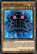 Yugioh Edge Imp Chain FUEN-EN019 Super Rare 1st Edition VLP/NM