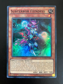 Yugioh Subterror Fiendess MACR-EN082 Super Rare 1st Edition VLP/NM