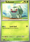 Pokemon Bulbasaur 001/165 Pokemon 151 Non Holo NM