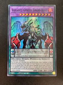 Yugioh Vaylantz Genesis Grand Duke TAMA-EN010 Super Rare 1st Edition VLP/NM