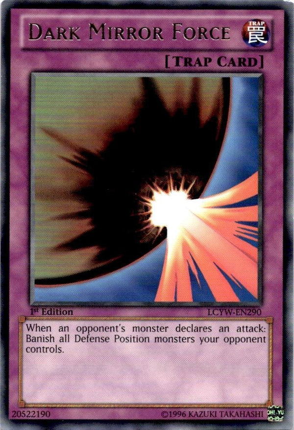Yugioh Dark Mirror Force LCYW-EN290 Rare 1st Edition VLP/NM