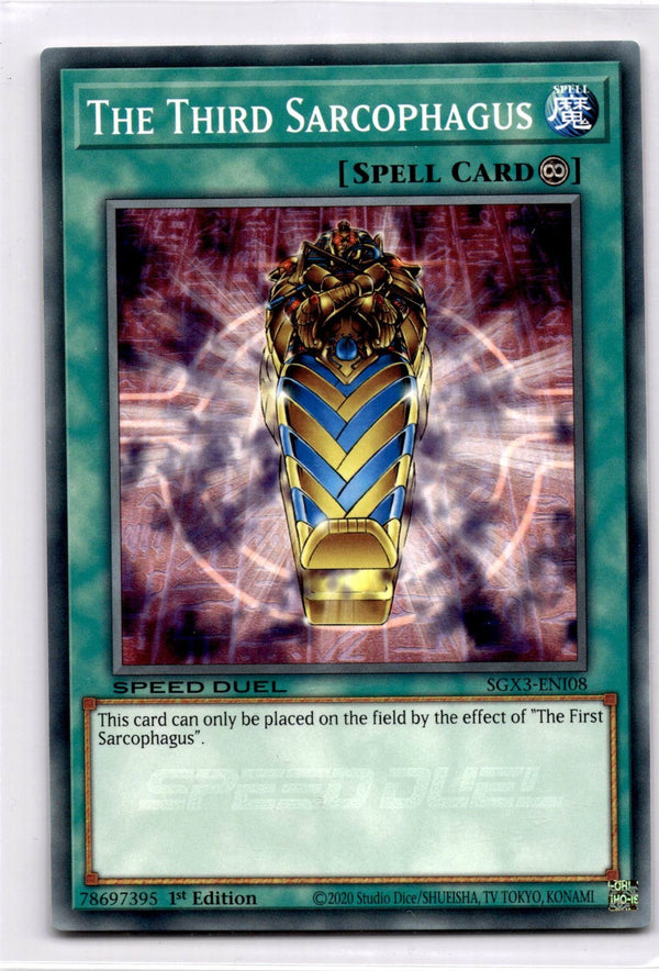 Yugioh The Third Sarcophagus SGX3-ENI08 Speed Duel Common 1st Edition NM