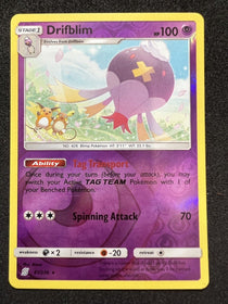 Pokemon Drifblim 81/236 Reverse Holo SM Unified Minds NM