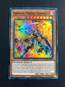 Yugioh Immortal Phoenix Gearfried AMDE-EN049 Super Rare 1st Edition VLP/NM