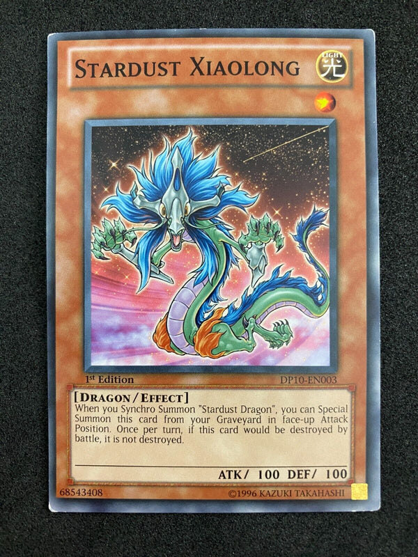 Yugioh Stardust Xiaolong DP10-EN003 Unlimited Common NM