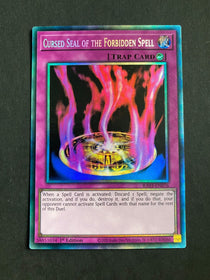 Yugioh Cursed Seal of the Forbidden Spell RA03-EN076 Collector’s Rare 1st Ed NM