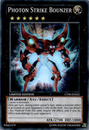 Yugioh Photon Strike Bounzer CT09-EN022 Super Rare Limited Edition LP