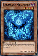 Yugioh Evilswarm Obliviwisp HA07-EN049 Super Rare 1st Edition NM