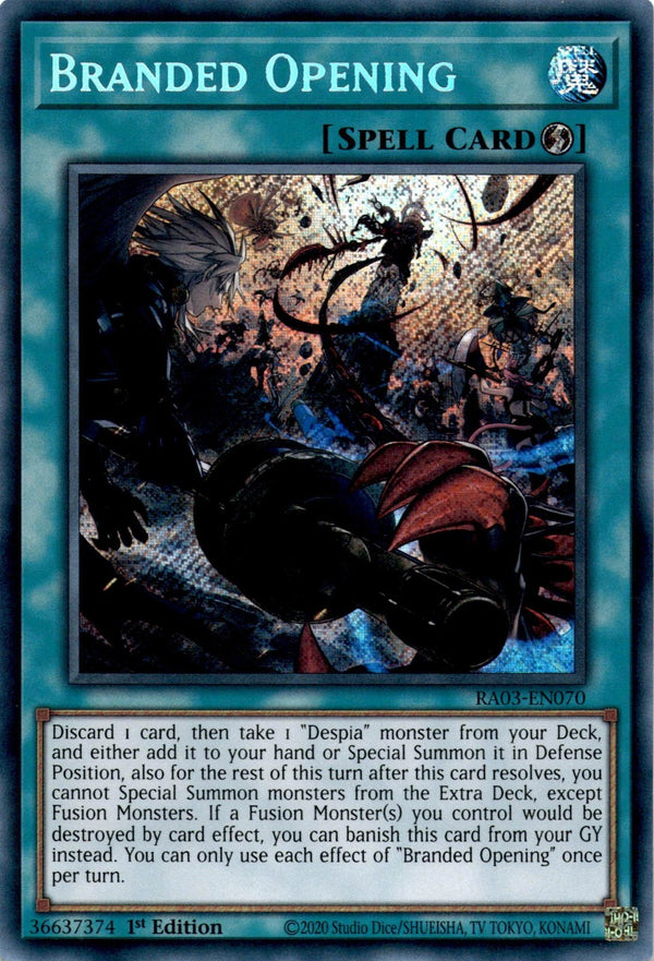 Yugioh Branded Opening RA03-EN070 Secret Rare 1st Edition NM
