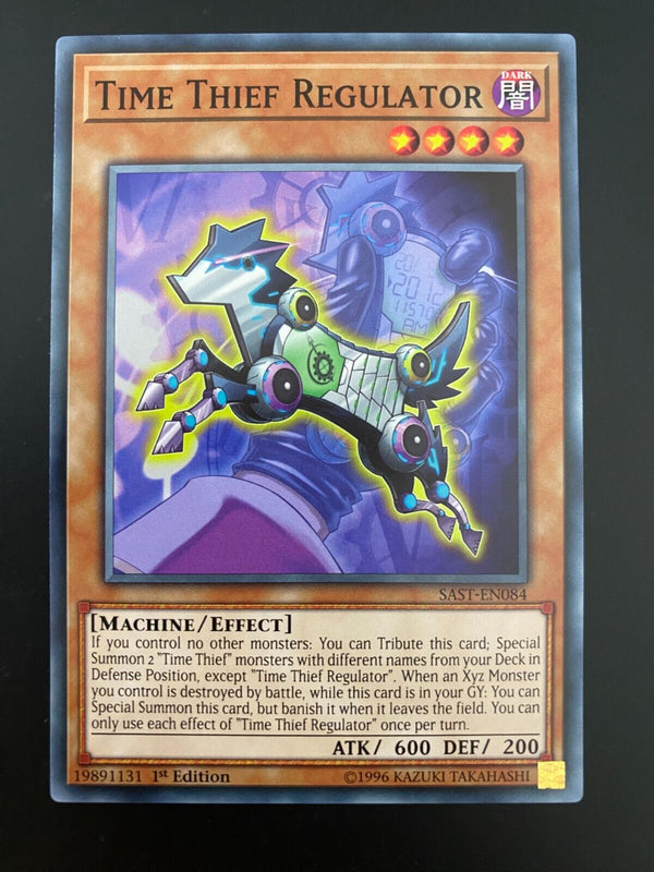 Yugioh Time Thief Regulator SAST-EN084 Common 1st Edition NM