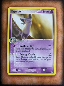 Pokemon Espeon 16/100 EX Sandstorm Non Holo MP (2)