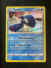 Pokemon Kyogre 036/159 Crown Zenith Holo NM