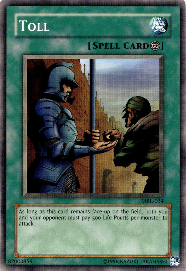 Yugioh Toll MRL-034 Common Unlimited Edition MP