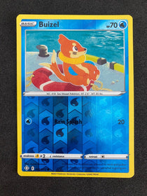 Pokemon Buizel 022/072 Shining Fates Reverse Holo NM-MINT