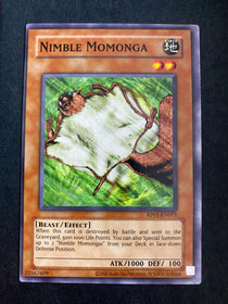 Yugioh Nimble Momonga RP01-EN071 Common (Misprint/Miscut) #1 Retro Pack NM