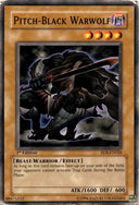 Yugioh Pitch-Black Warwolf RDS-EN026 Common 1st Edition DAMAGED