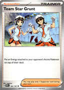 Pokemon Team Star Grunt 195/197 Obsidian Flames Non Holo NM