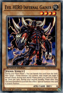 Yugioh Evil HERO Infernal Gainer SGX3-ENA07 Speed Duel Common 1st Edition NM