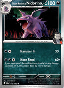 Pokemon Team Rocket's Nidorino 118/182 Destined Rivals Non Holo NM