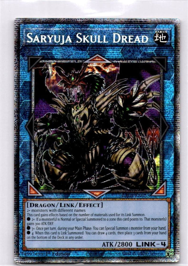 Yugioh Saryuja Skull Dread RA05-EN053 NA Print Starlight Rare 1st Edition NM