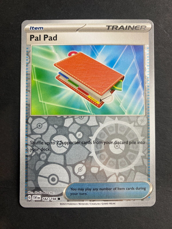 Pokemon Pal Pad 182/198 Scarlet Violet Base Reverse Holo NM