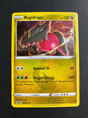 Pokemon Regidrago 124/203 Evolving Skies Cosmos Holo LP/NM