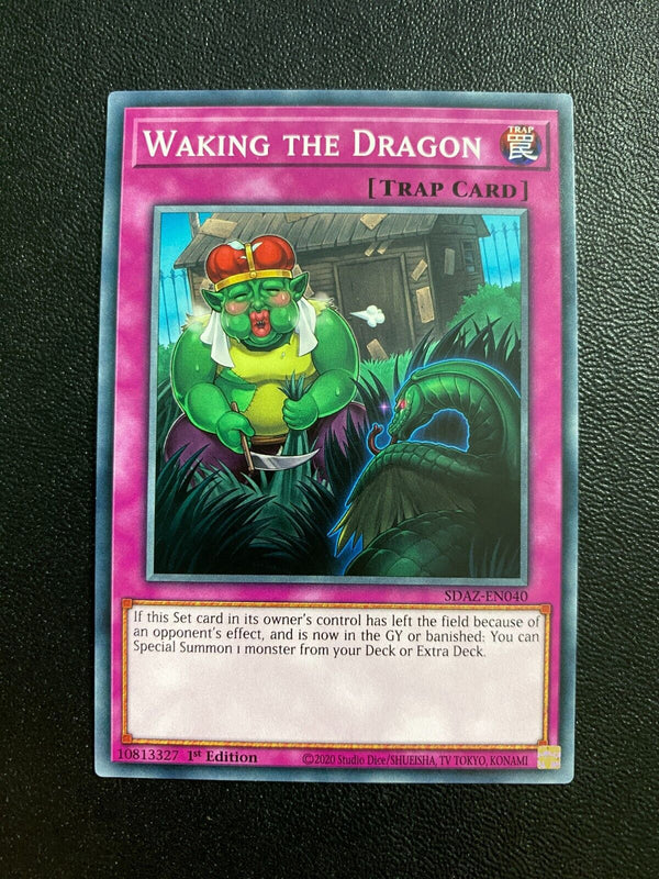 Yugioh Waking the Dragon SDAZ-EN040 Common 1st Edition NM