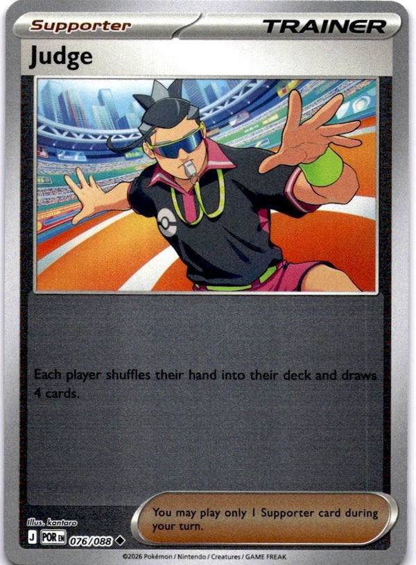Pokemon Judge 076/088 Perfect Order Reverse Holo NM