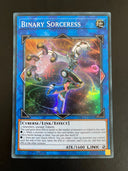 Yugioh Binary Sorceress SDCL-EN043 Super Rare 1st Edition NM (N)