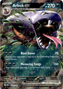 Pokemon Arbok ex 024/165 Pokemon 151 Full Art Holo NM