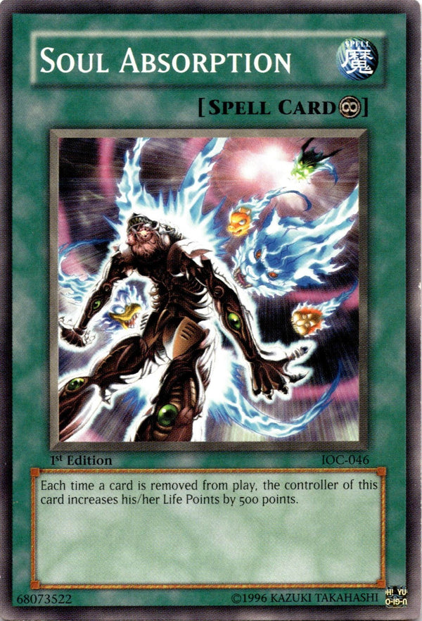 Yugioh Soul Absorption IOC-046 Common 1st Edition LP