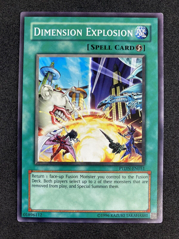 Yugioh Dimension Explosion PTDN-EN051 Common Unlimited LP