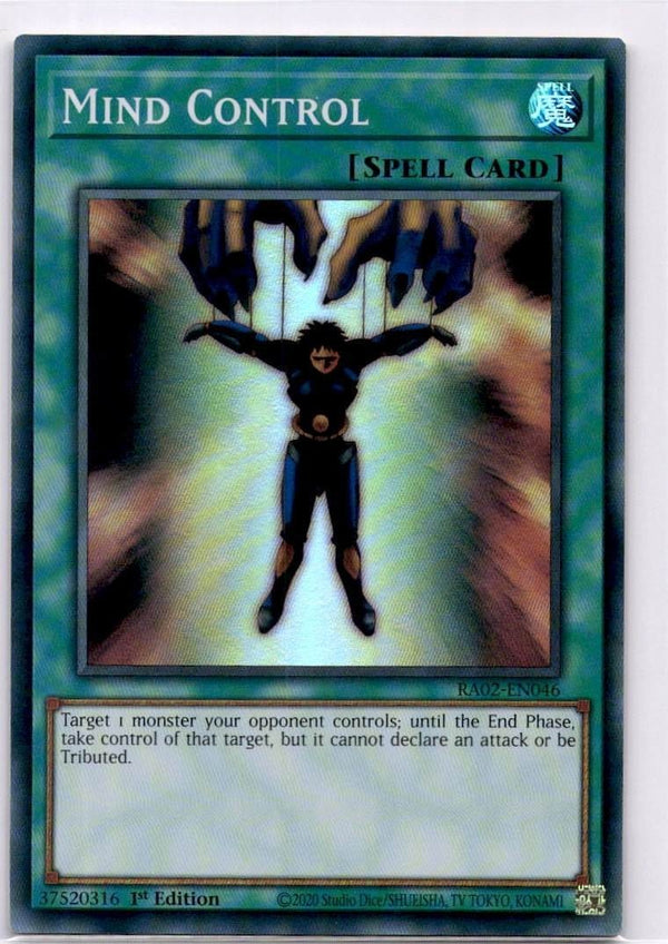 Yugioh Mind Control RA02-EN046 Super Rare 1st Edition NM