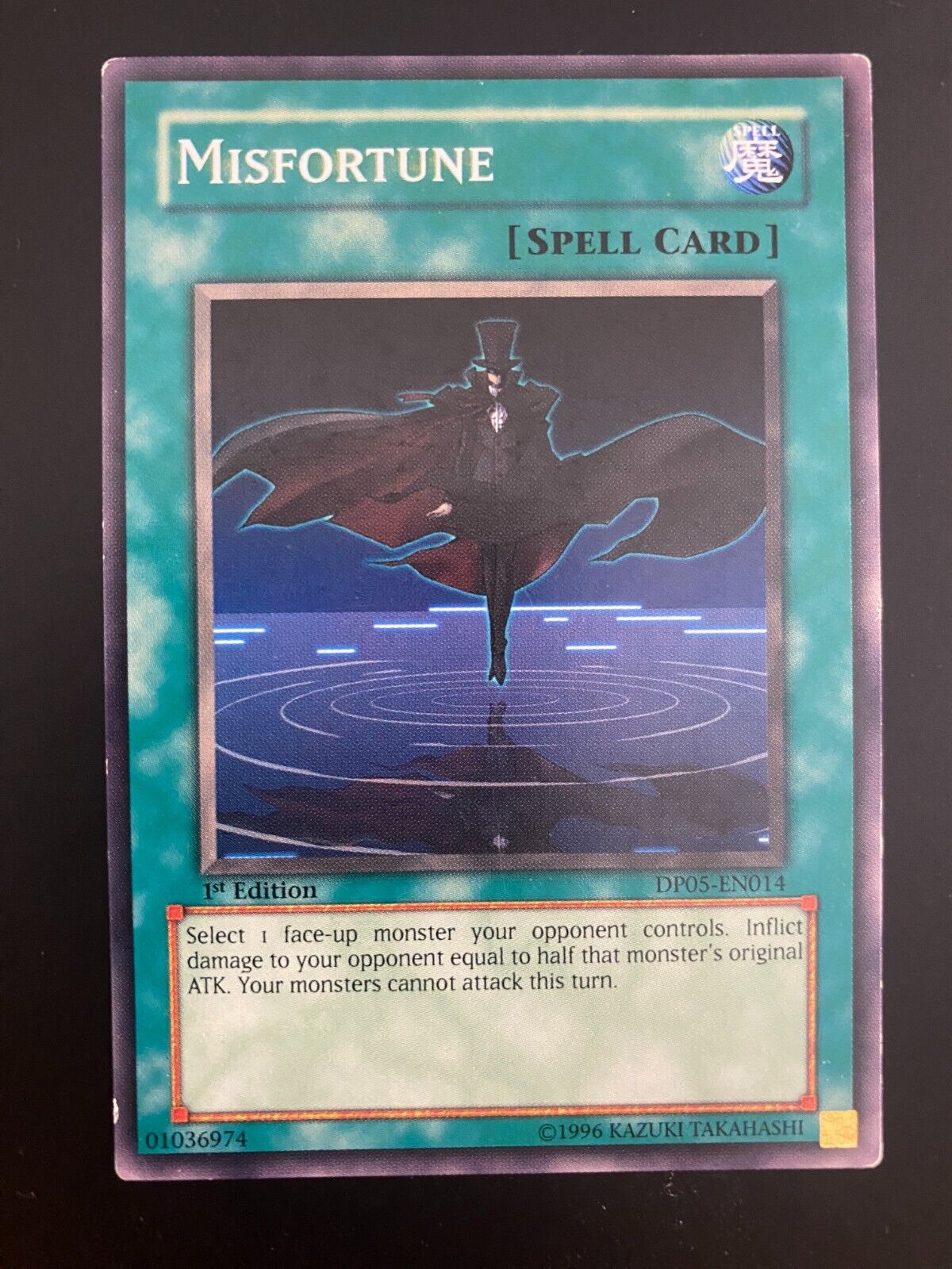 Yugioh Misfortune DP05-EN014 1st Edition Common LP