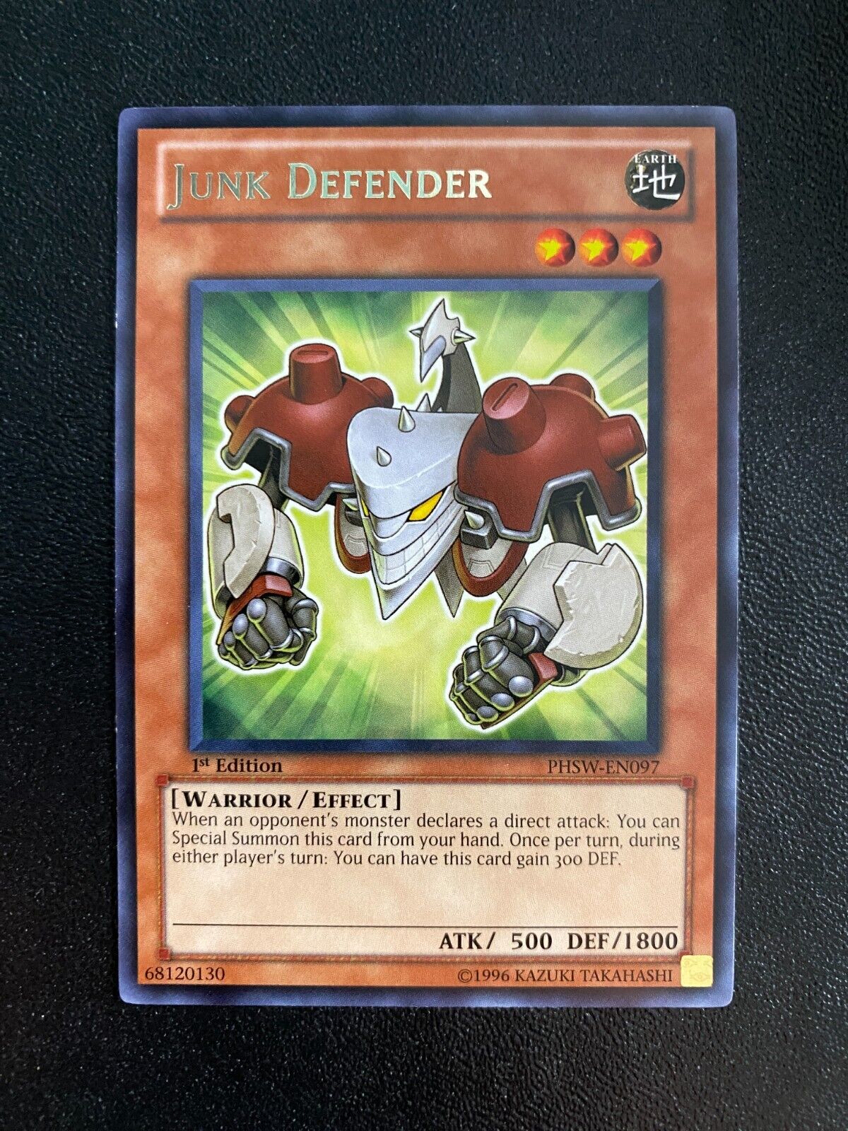 Yugioh Junk Defender PHSW-EN097 Rare 1st Edition NM