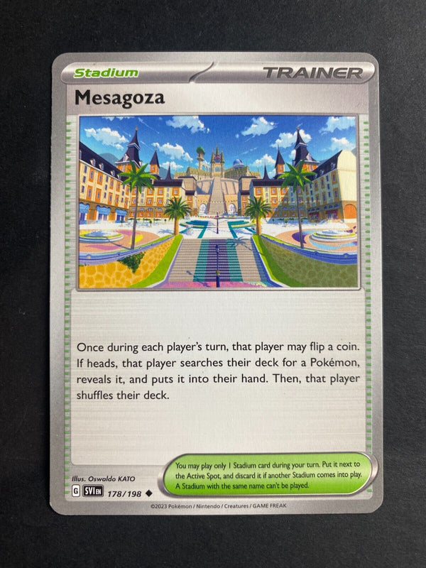 Pokemon Mesagoza 178/198 Scarlet Violet Base Non Holo NM