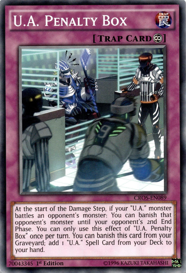 Yugioh U.A. Penalty Box CROS-EN089 Common 1st Edition VLP/NM