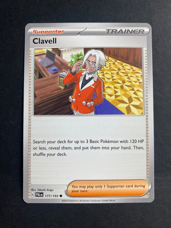 Pokemon Clavell 177/193 Paldea Evolved Non Holo NM