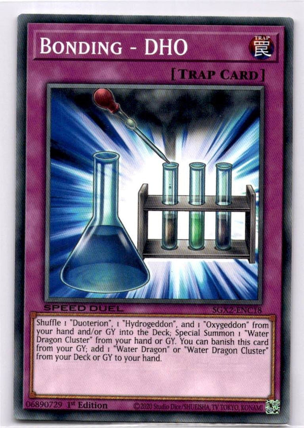 Yugioh Bonding - DHO SGX2-ENC18 Common 1st Edition NM