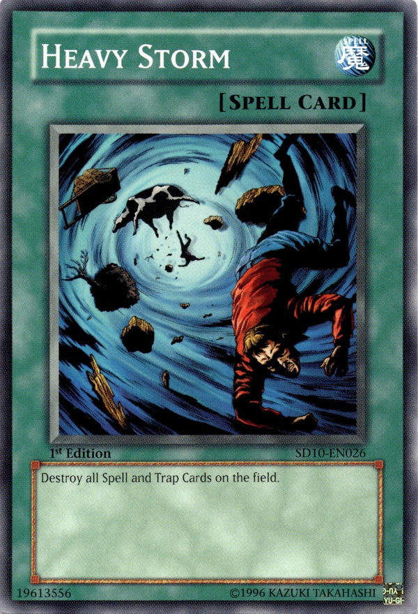Yugioh Heavy Storm SD10-EN026 Common 1st Edition NM