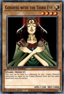 Yugioh Goddess with the Third Eye SGX1-ENA05 Common 1st Edition VLP/NM