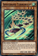Yugioh Speedroid Terrortop HSRD-EN001 Super Rare 1st Edition LP